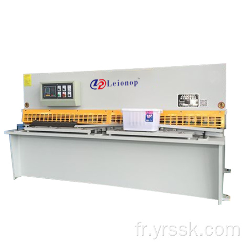 QC12Y 6X3200 Machine de cisaillement hydraulique CNC robuste robuste